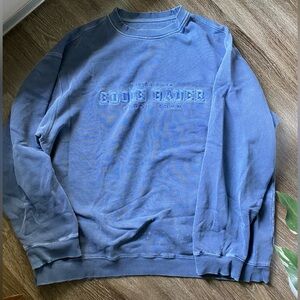 Eddie Bauer Men's Crewneck Sweater in Blue